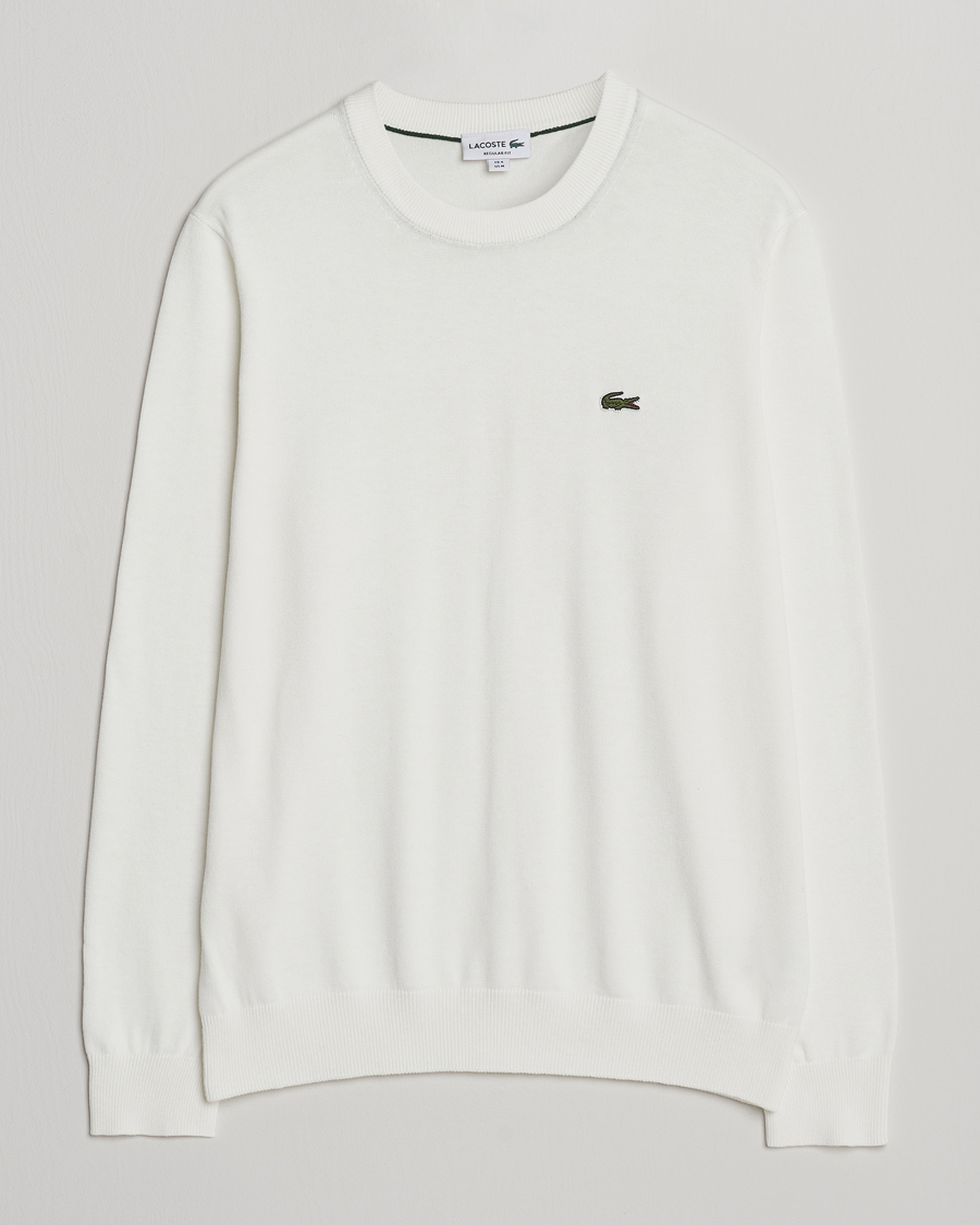 Herren | Pullover | Lacoste | Cotton Knitted Sweater Flour