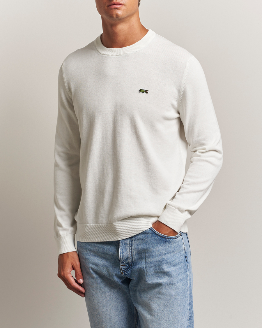 Herren | Pullover | Lacoste | Cotton Knitted Sweater Flour