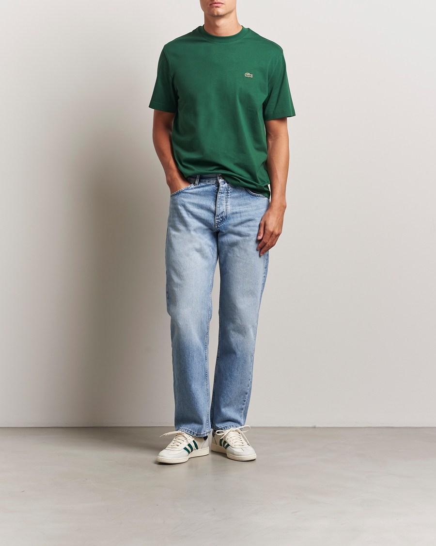Herren | T-Shirts | Lacoste | Crew Neck T-Shirt Green