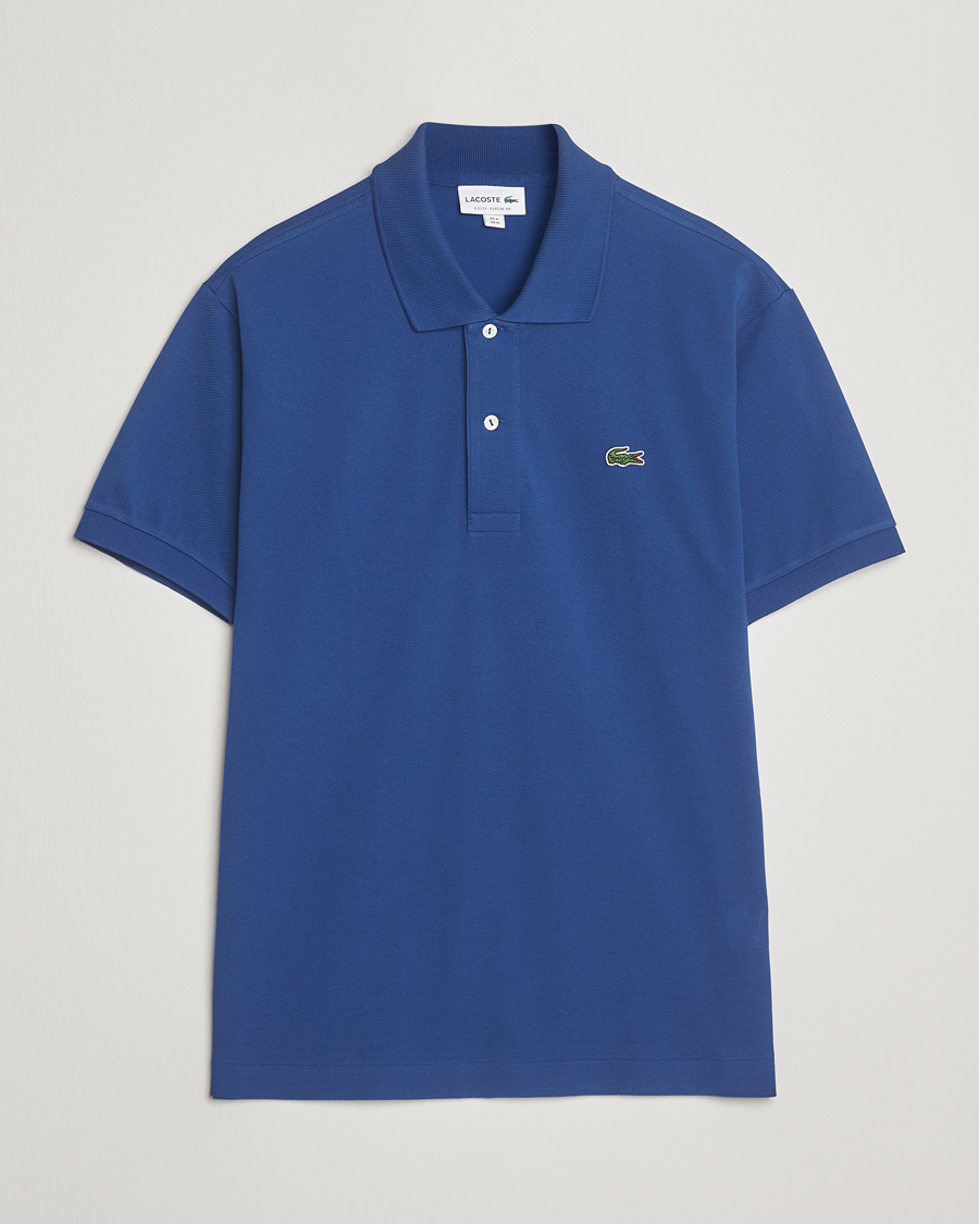 Herren | Poloshirts | Lacoste | Original Polo Piké France Blue