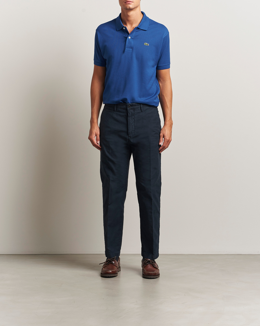 Herren | Poloshirts | Lacoste | Original Polo Piké France Blue