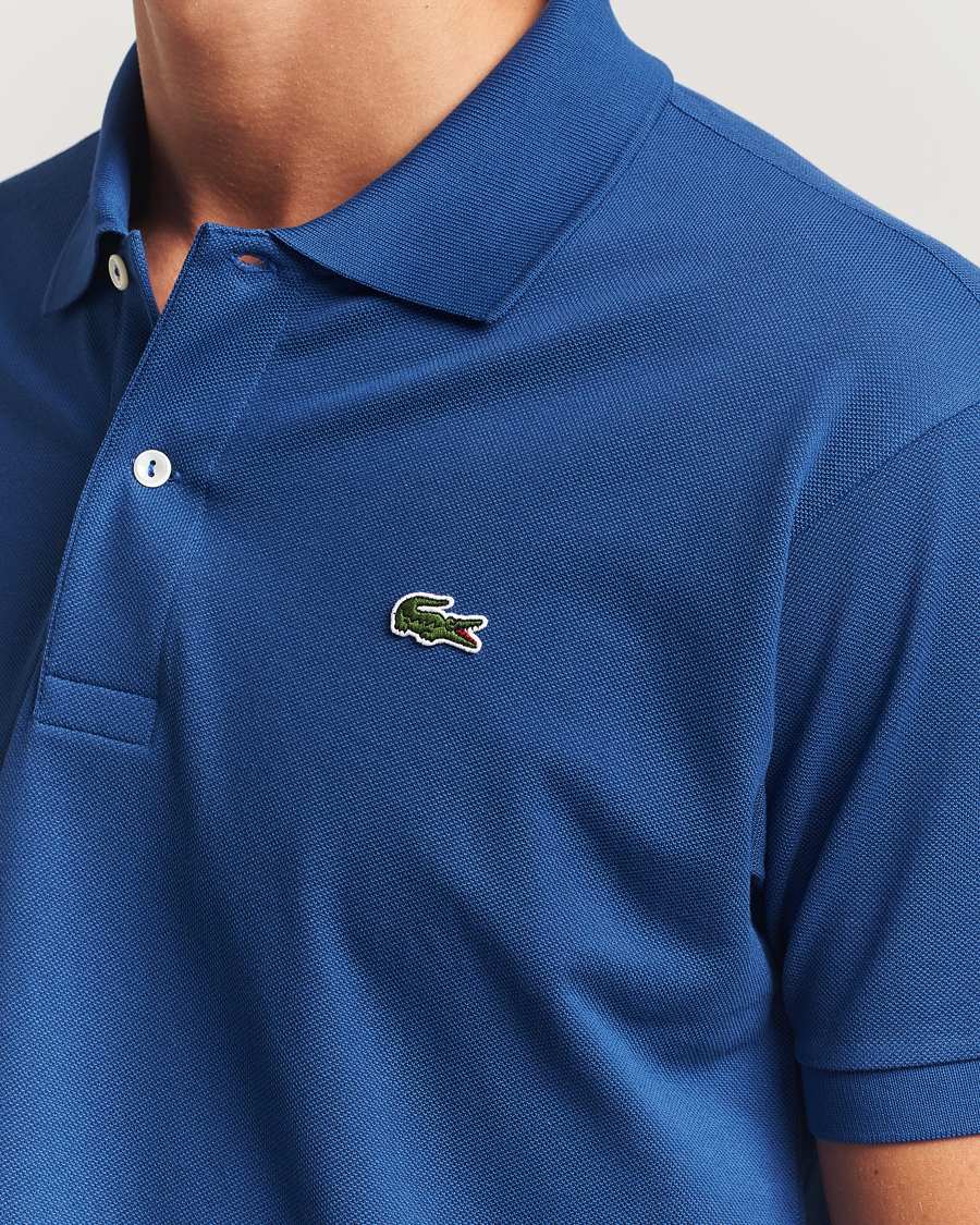 Herren | Poloshirts | Lacoste | Original Polo Piké France Blue