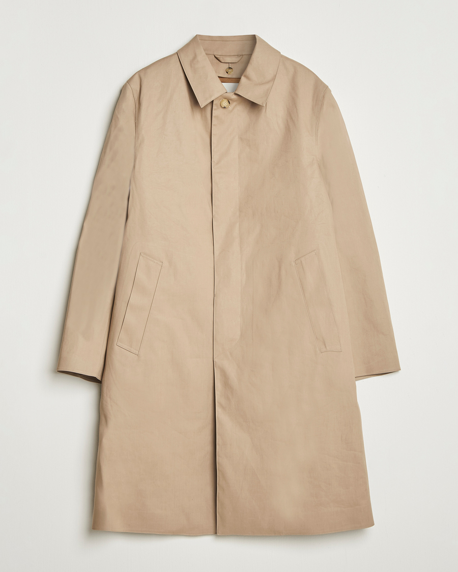 Herren | Jacken | Mackintosh | Dunkeld Car Coat Fawn