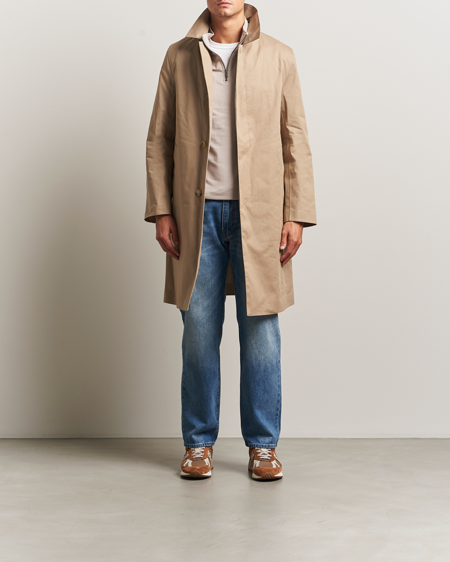 Herren | Jacken | Mackintosh | Dunkeld Car Coat Fawn