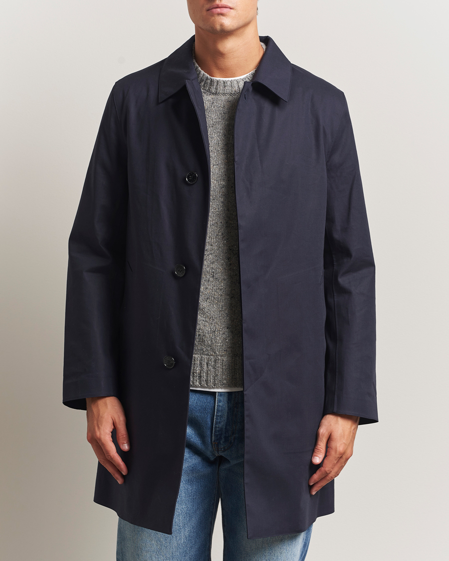 Herren | Jacken | Mackintosh | Dunoon Car Coat Navy