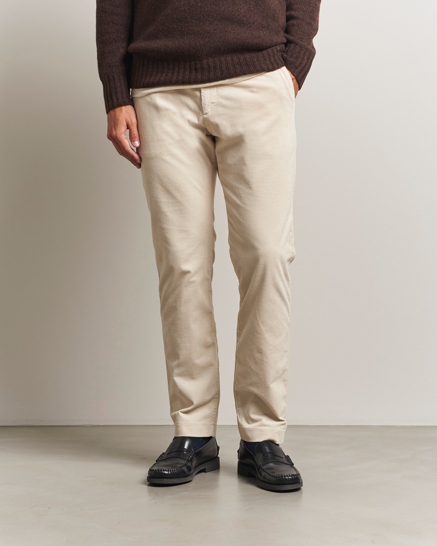 Herren | Hosen | NN07 | Theo Regular Fit Corduroy Chinos Ivory