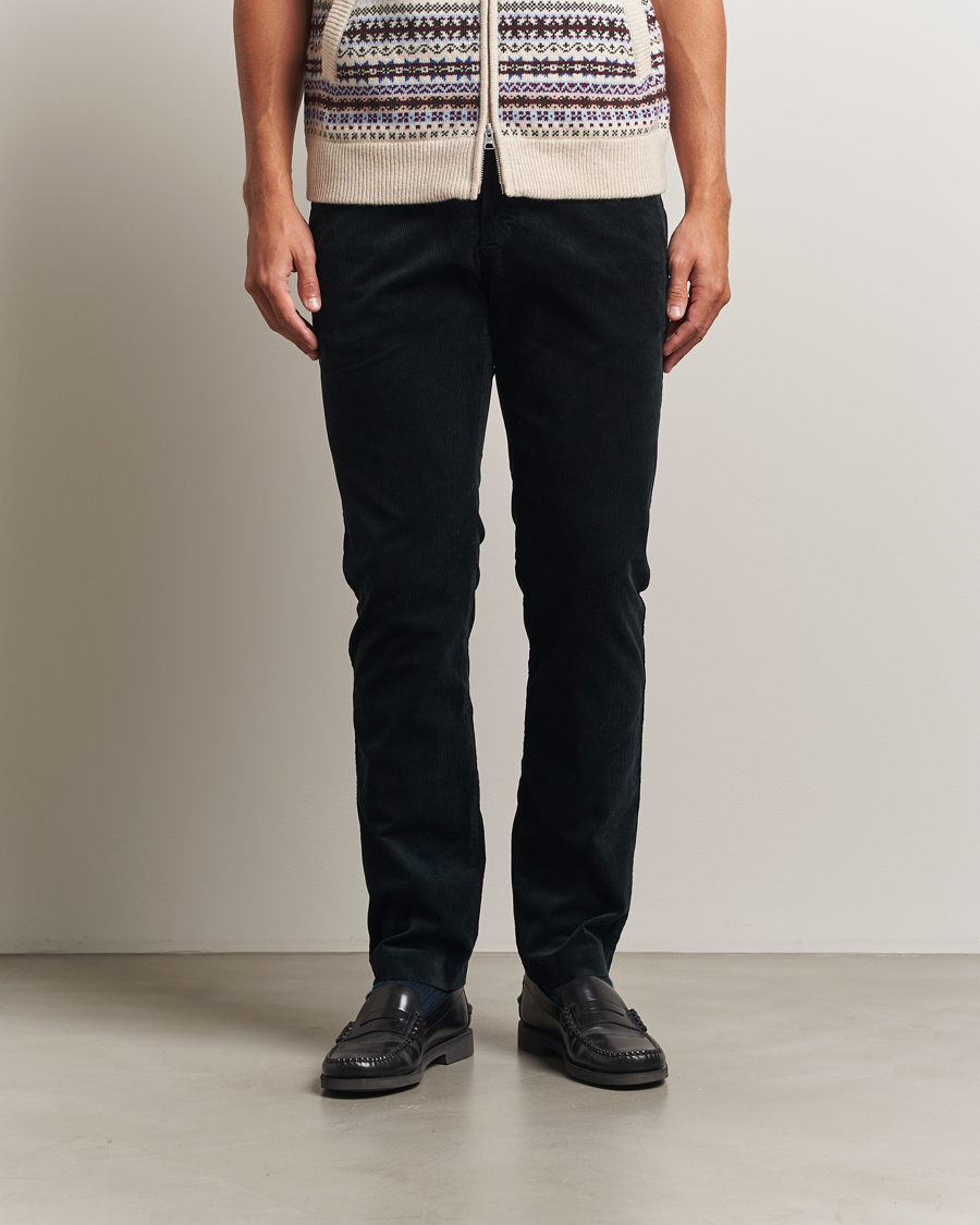 Herren | Hosen | NN07 | Theo Regular Fit Corduroy Chinos Navy Blue