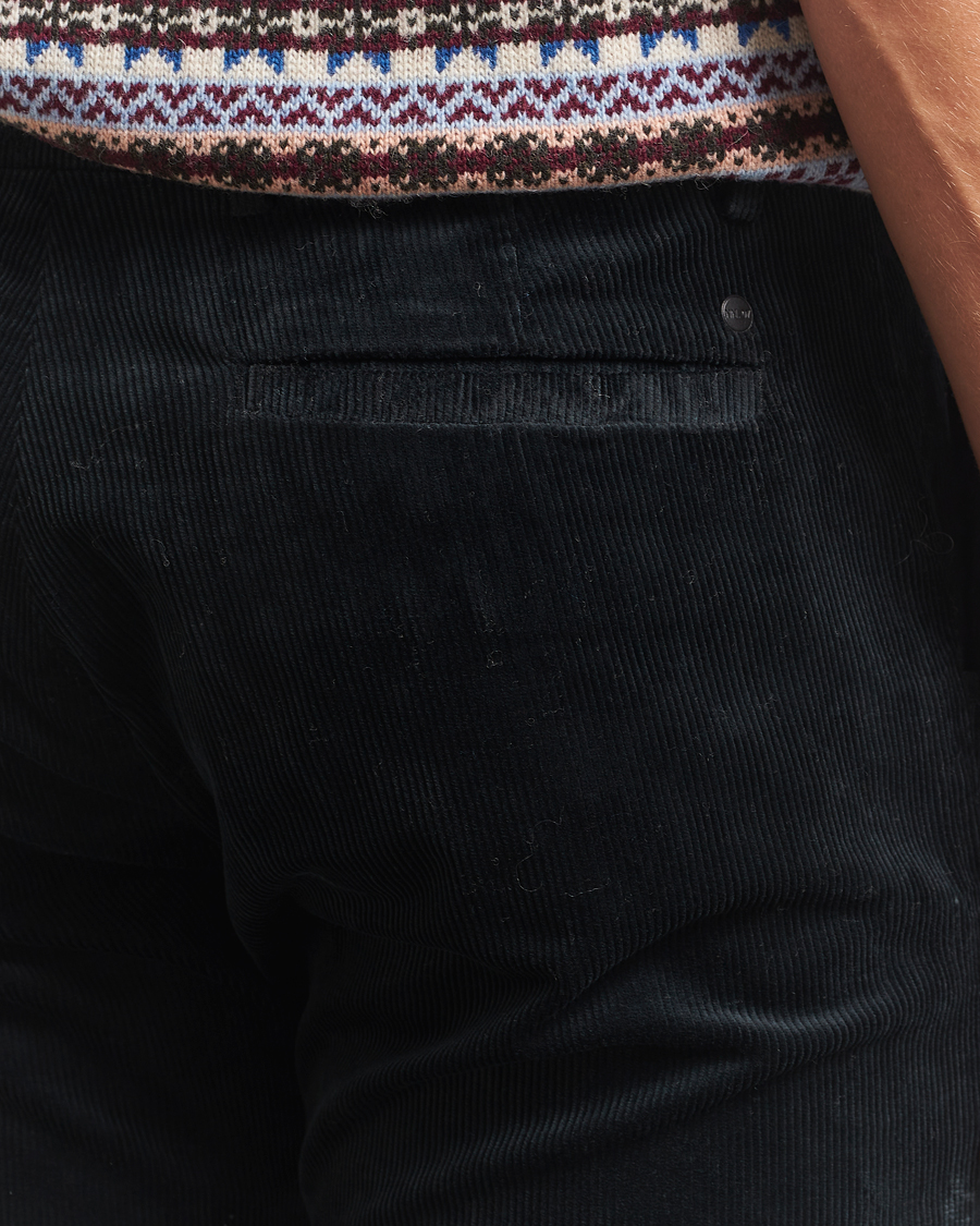 Herren | Hosen | NN07 | Theo Regular Fit Corduroy Chinos Navy Blue