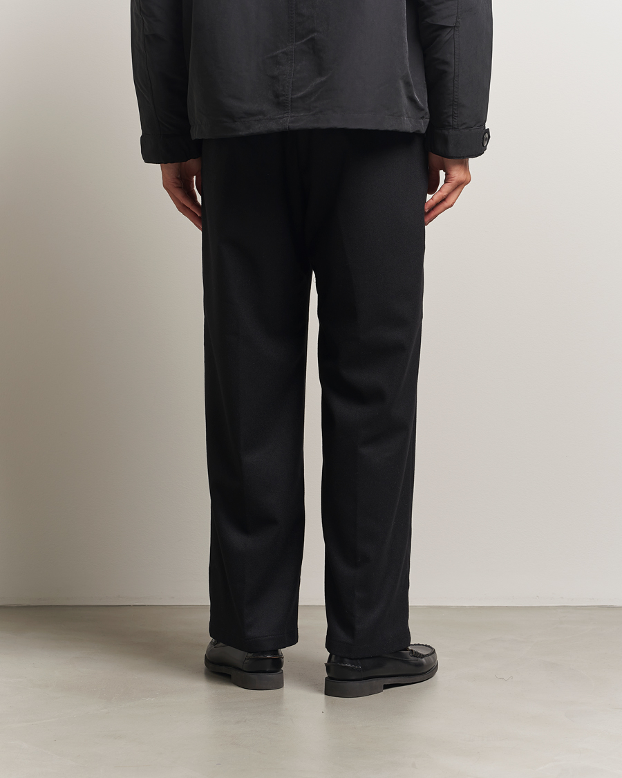 Herren | Hosen | NN07 | Kay Wool Pleated Trousers Black