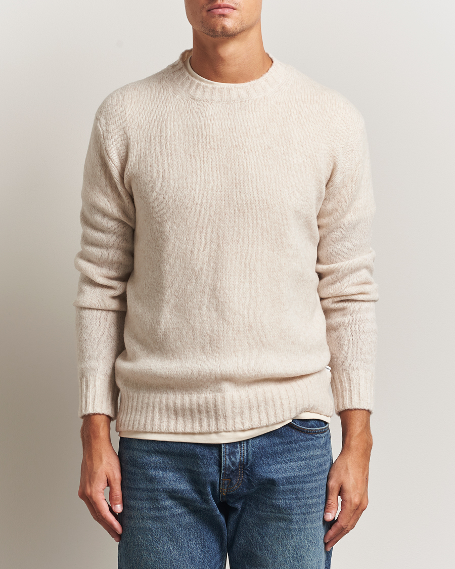 Herren | Pullover | NN07 | Lee Wool Knitted Sweater Ivory
