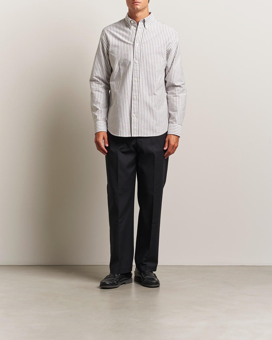 Herren | Hemden | NN07 | Colby Oxford Shirt Brown/White