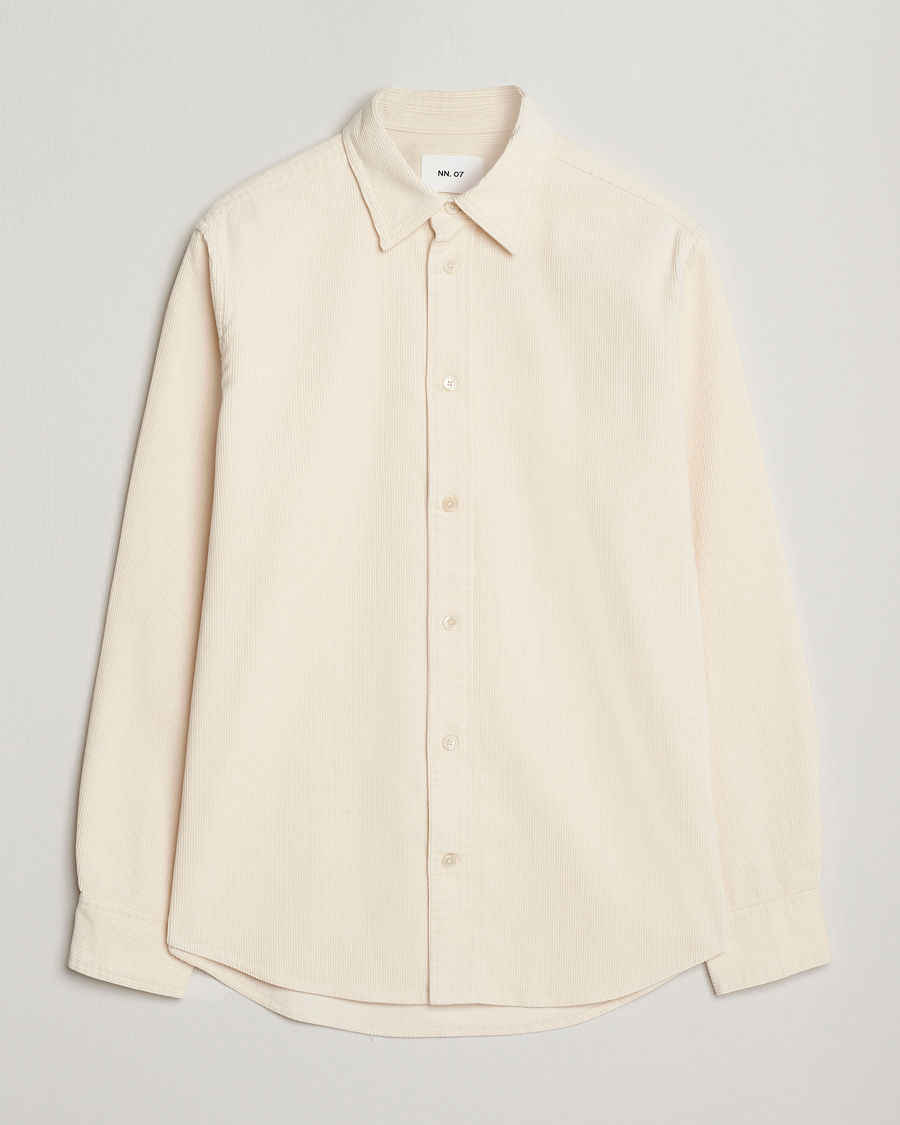 Herren | Hemden | NN07 | Colby Corduroy Overshirt Ivory