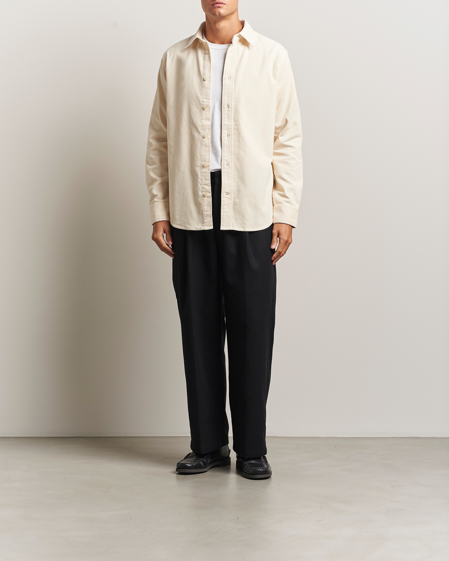Herren | Hemden | NN07 | Colby Corduroy Overshirt Ivory
