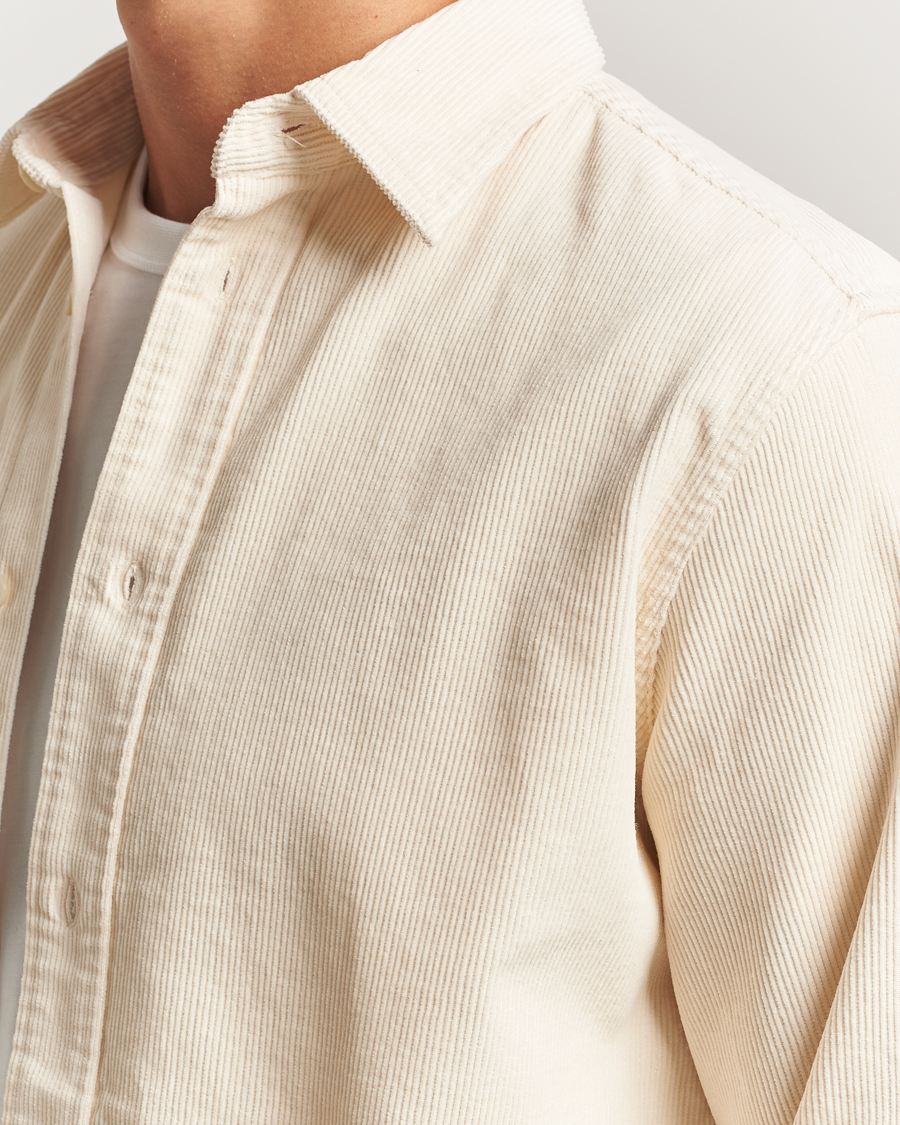 Herren | Hemden | NN07 | Colby Corduroy Overshirt Ivory