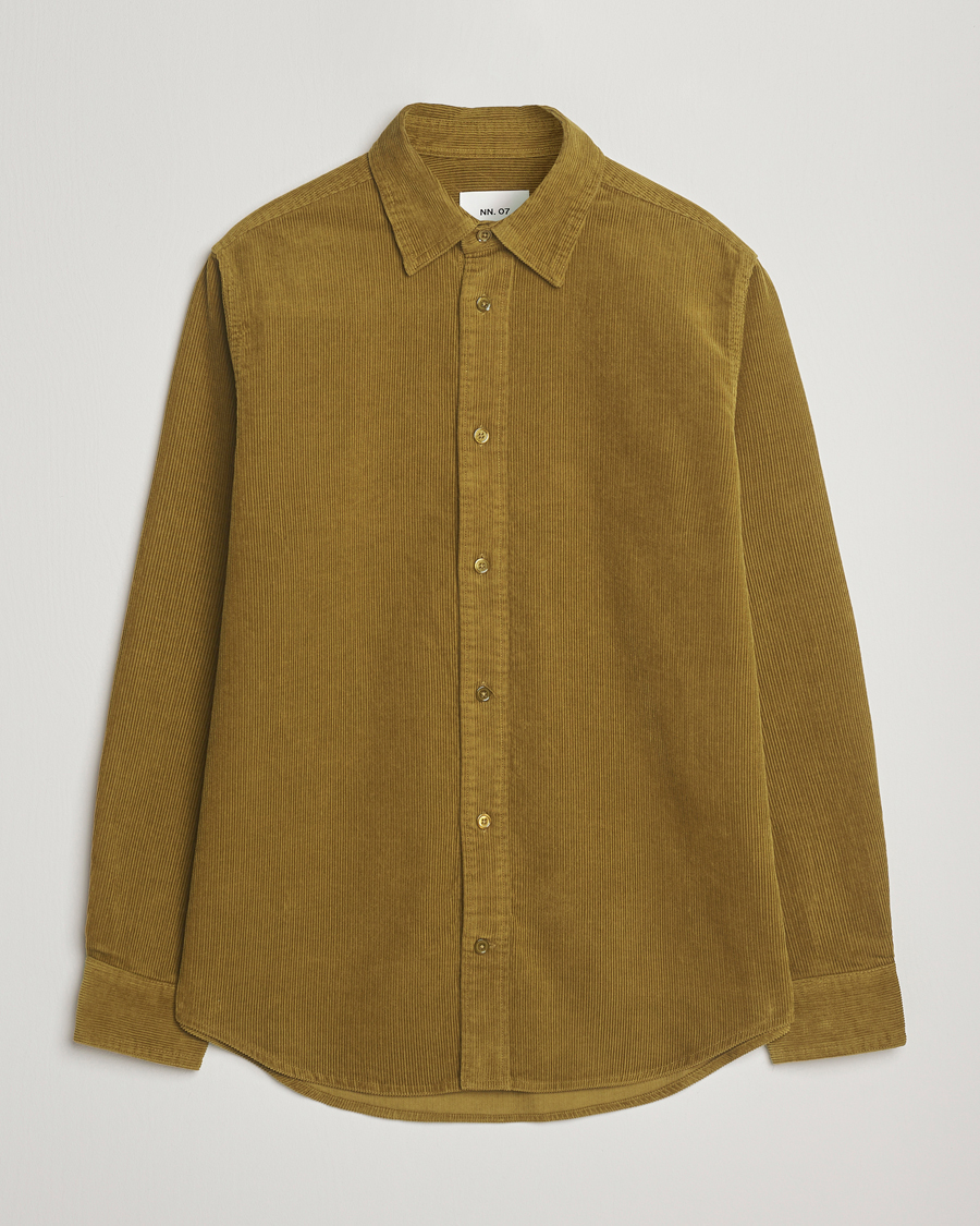 Herren | Hemden | NN07 | Colby Corduroy Overshirt Firene Green