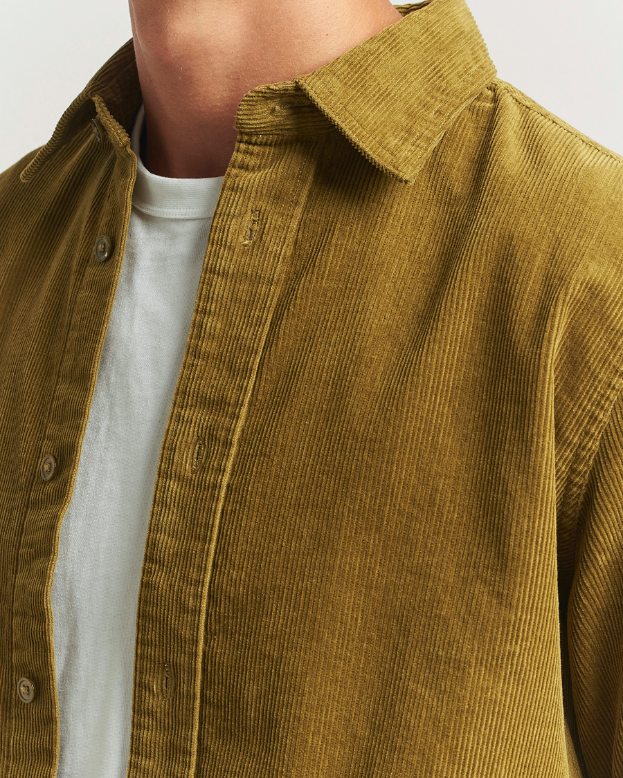 Herren | Hemden | NN07 | Colby Corduroy Overshirt Firene Green