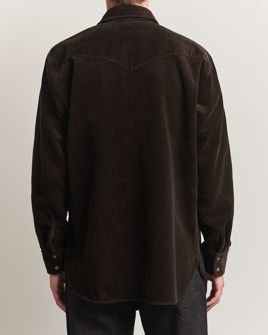 Herren | Hemden | NN07 | Ricky Corduroy Overshirt Demitasse Brown