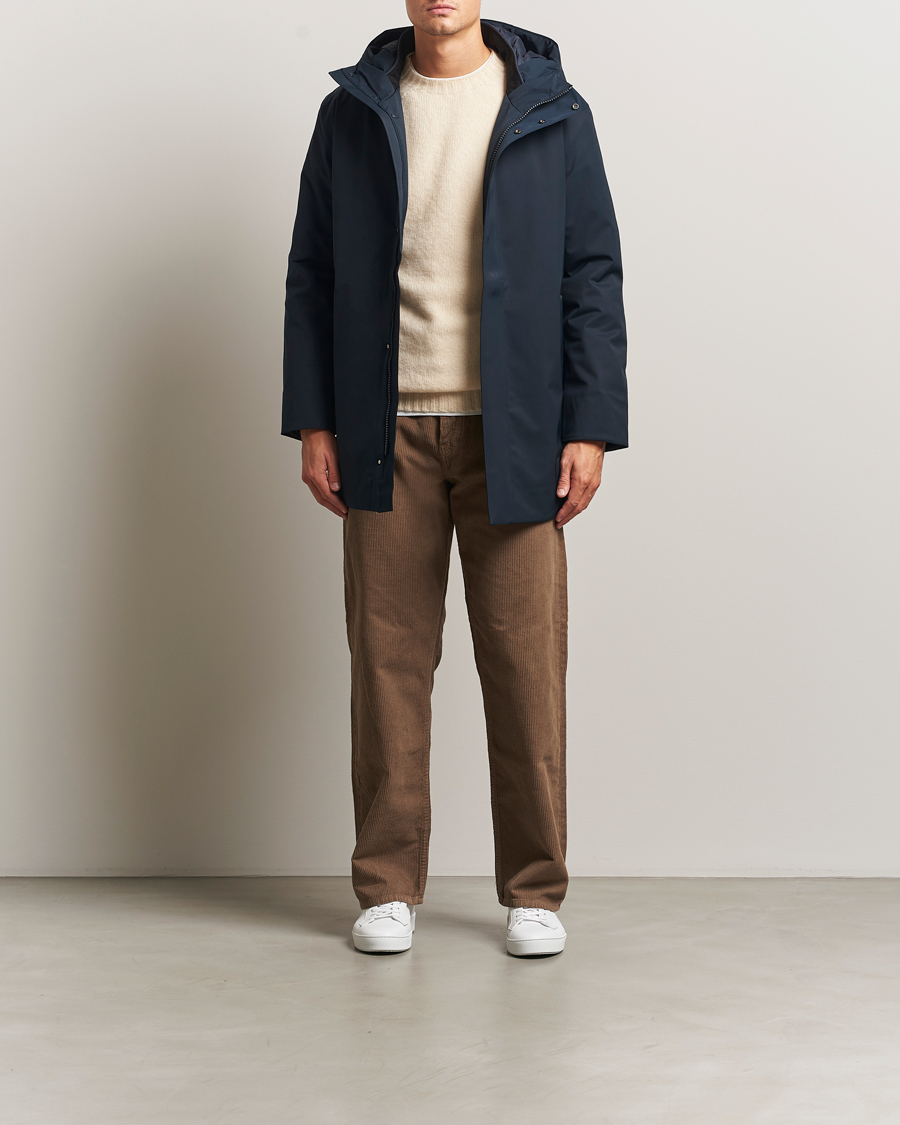 Herren | Jacken | NN07 | Blake Hooded Jacket Navy Blue