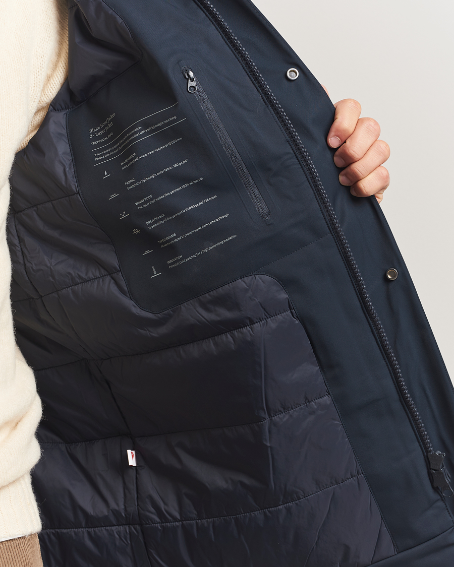 Herren | Jacken | NN07 | Blake Hooded Jacket Navy Blue