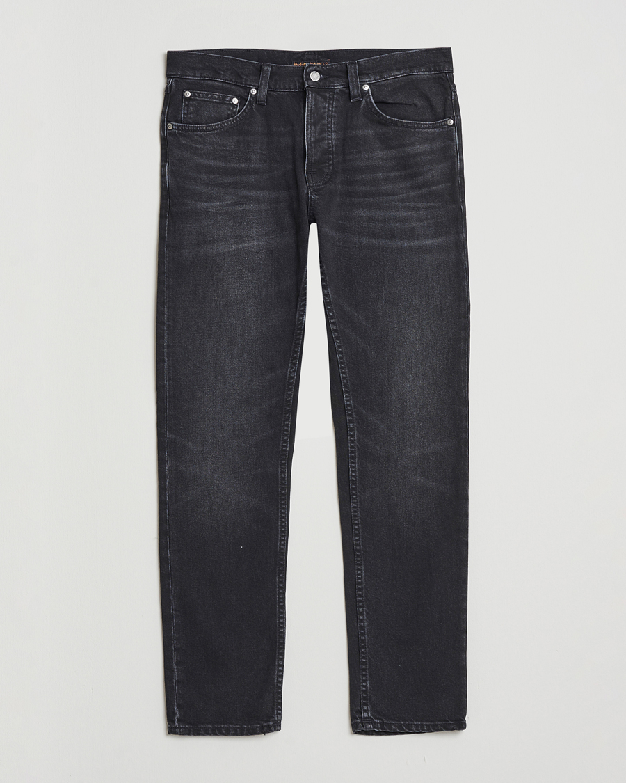 Herren | Jeans | Nudie Jeans | Solid Ollie Jeans Black Force