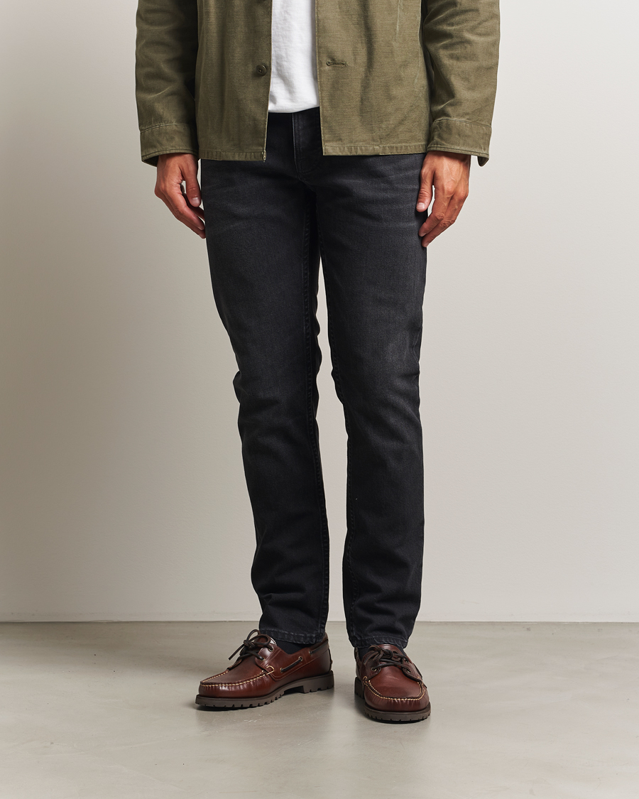 Herren | Jeans | Nudie Jeans | Solid Ollie Jeans Black Force