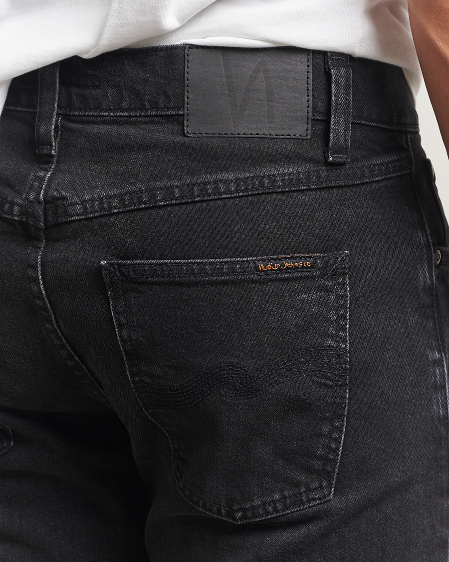 Herren | Jeans | Nudie Jeans | Solid Ollie Jeans Black Force