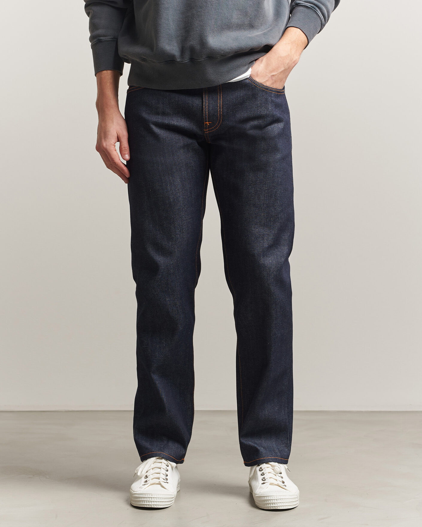 Herren | Jeans | Nudie Jeans | Gritty Jackson Jeans Dry Dusk Selvage