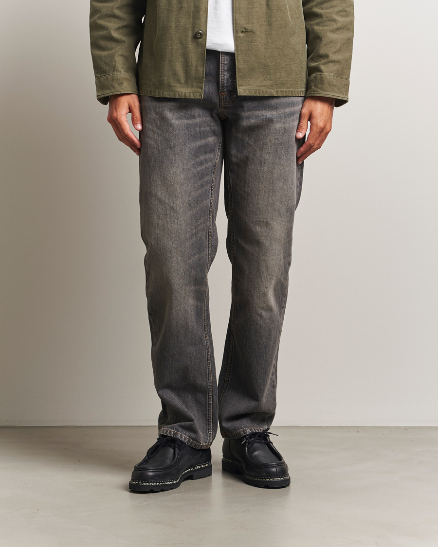Herren | Jeans | Nudie Jeans | Rad Rufus Jeans Grey Crosshatch