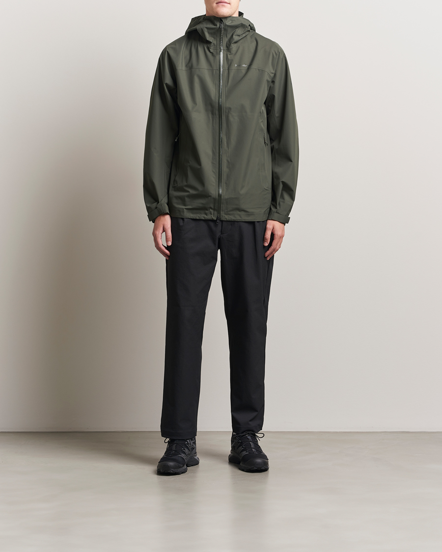 Herren | Jacken | Peak Performance | Treeline Shell Hooded Jacket Olive Extreme