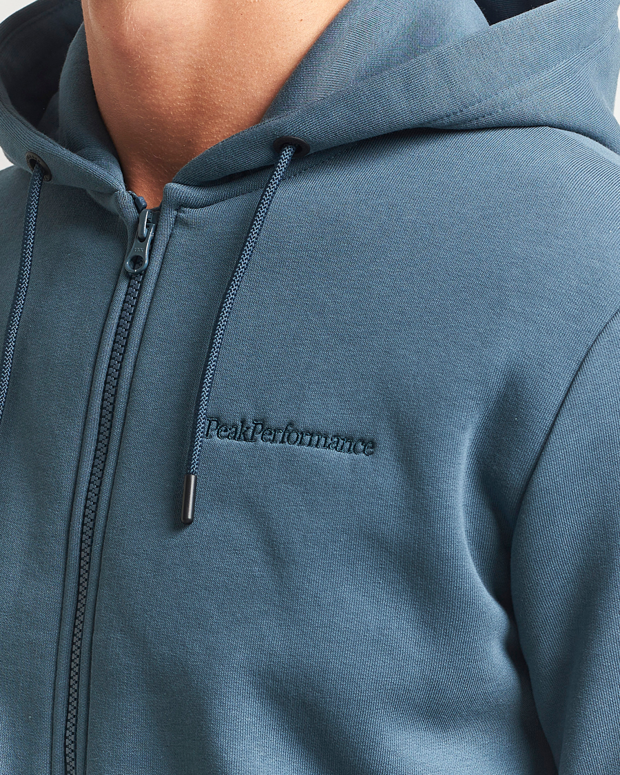 Herren | Pullover | Peak Performance | Original Full Zip Hoodie Mountain Lake