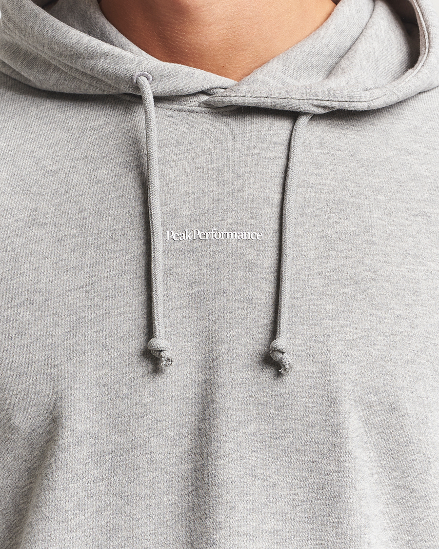 Herren | Pullover | Peak Performance | Original Terry Hoodie Grey Melange