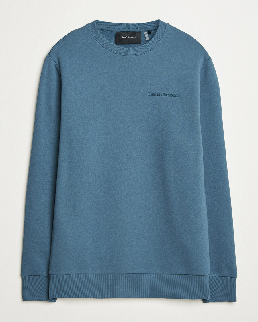 Herren | Pullover | Peak Performance | Original Crew Neck Sweatshirt Mountain Lake