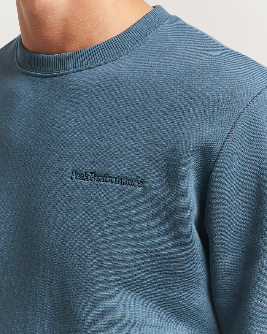 Herren | Pullover | Peak Performance | Original Crew Neck Sweatshirt Mountain Lake