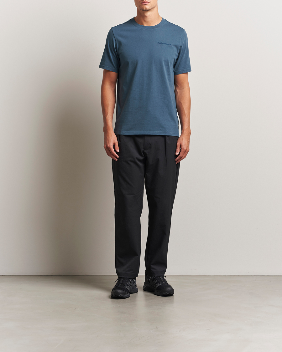Herren | T-Shirts | Peak Performance | Original Crew Neck T-Shirt Mountain Lake