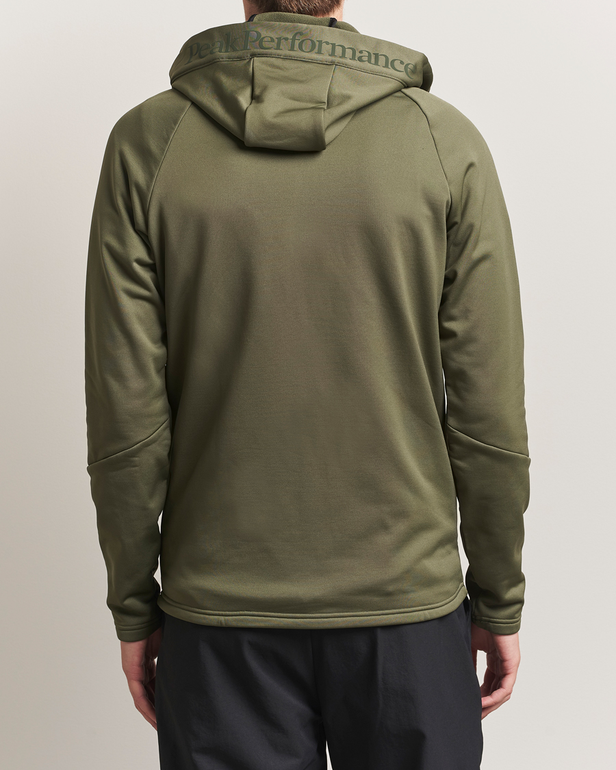 Herren | Pullover | Peak Performance | Rider Full Zip Hoodie Pine Needle