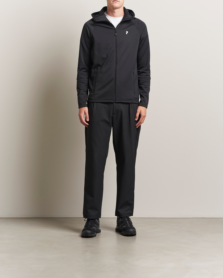 Herren | Pullover | Peak Performance | Rider Full Zip Hoodie Black