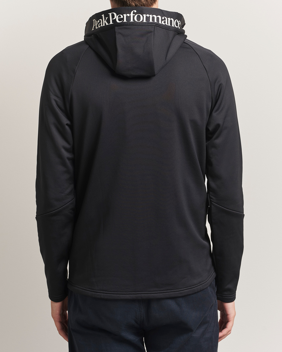 Herren | Pullover | Peak Performance | Rider Full Zip Hoodie Black