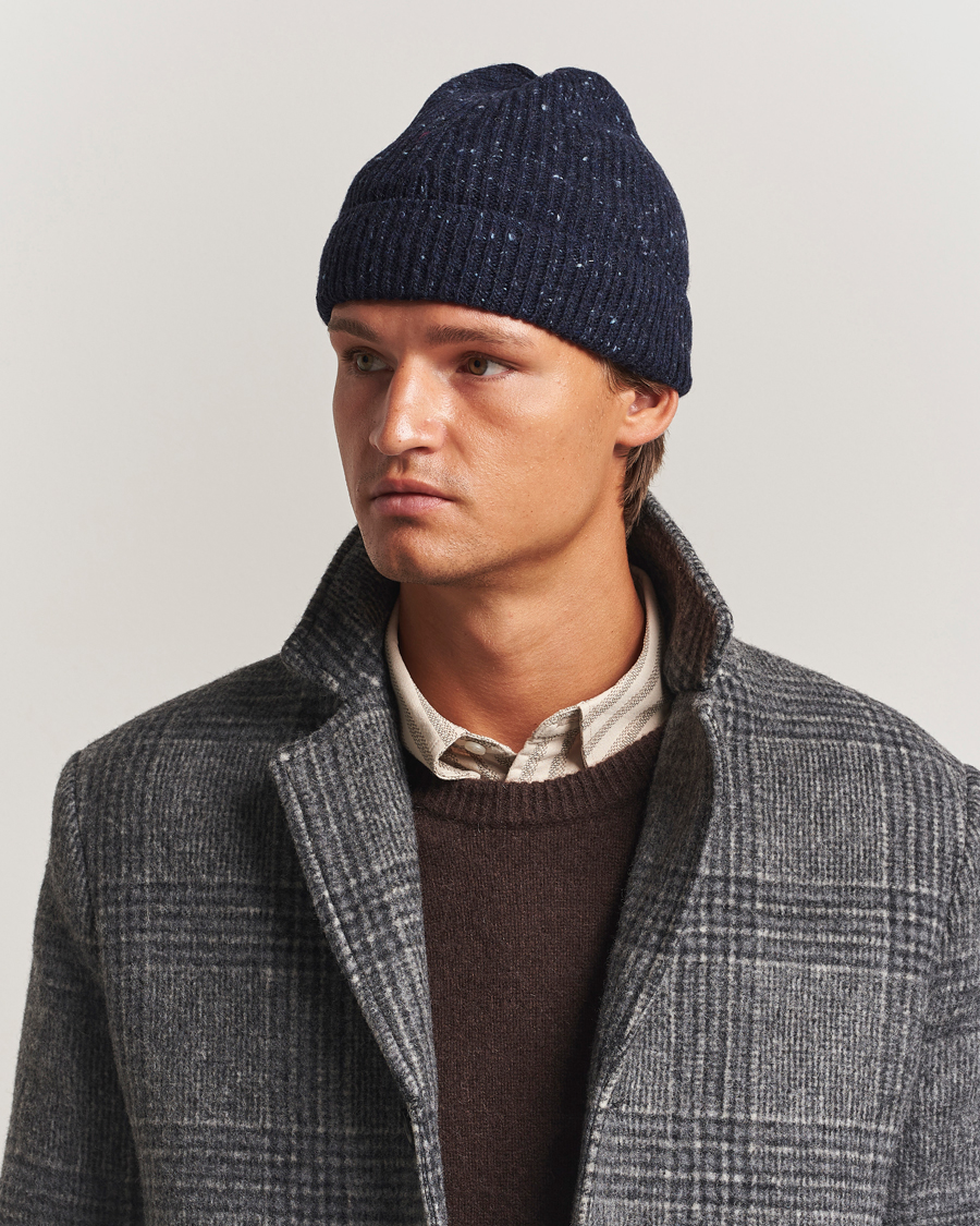 Herren | Mützen | Samsøe Samsøe | Nataniel Donegal Beanie Salute Navy