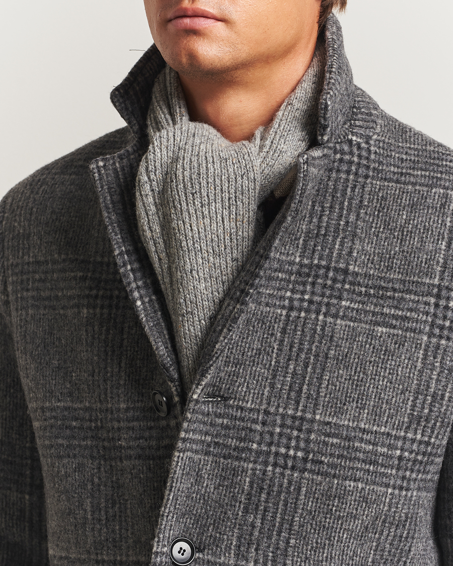 Herren | Schals | Samsøe Samsøe | Nataniel Donegal Scarf Grey Melange