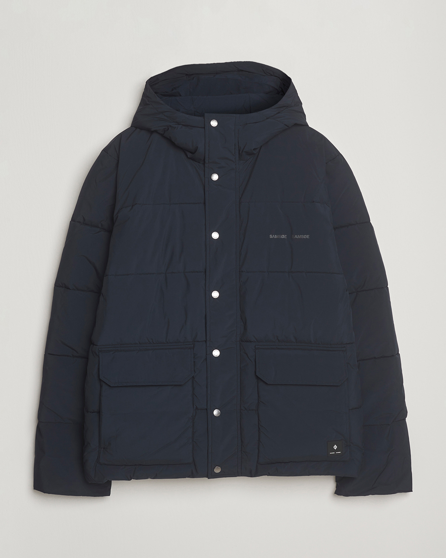 Herren | Jacken | Samsøe Samsøe | Ulf Down Hooded Puffer Salute Navy