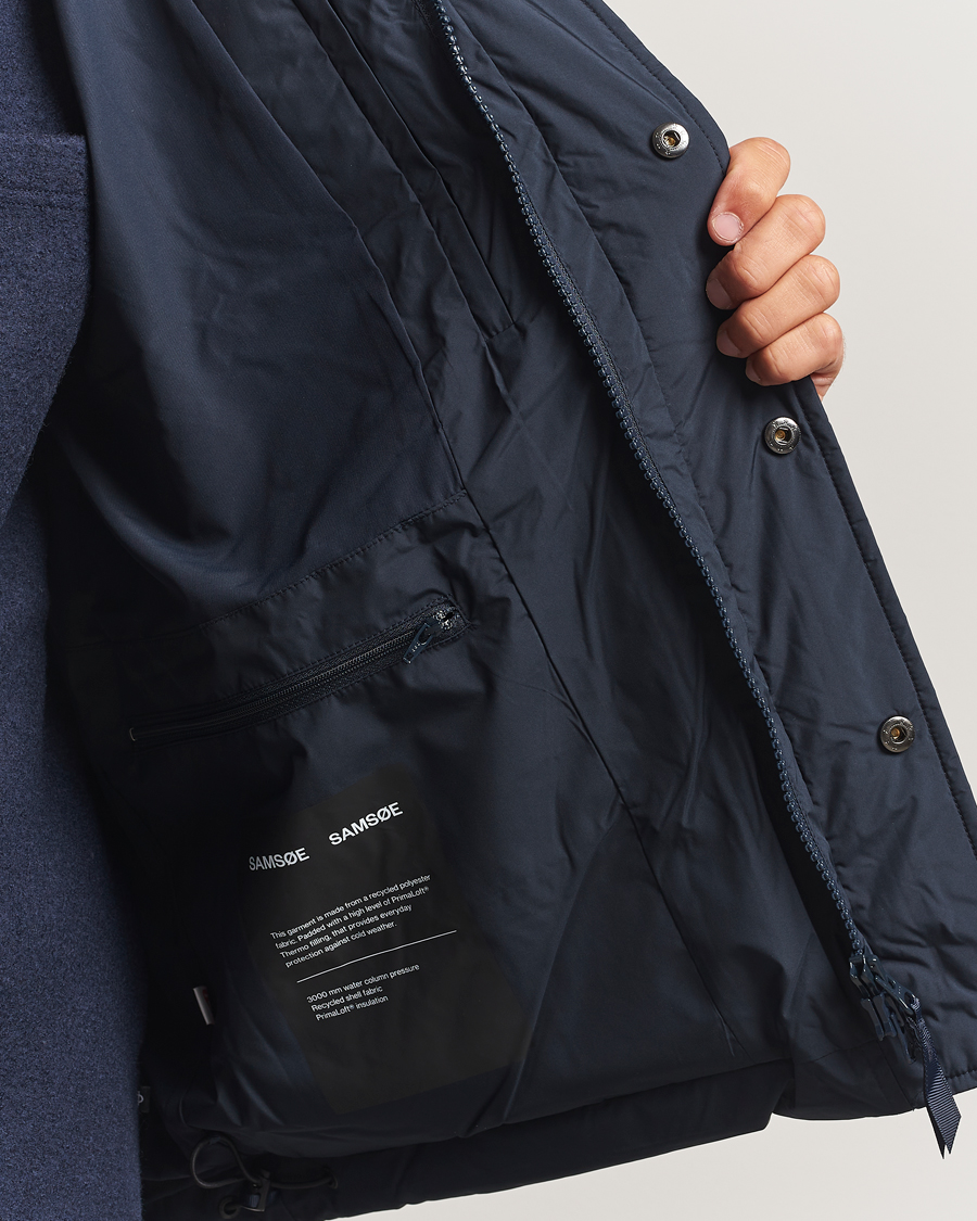 Herren | Jacken | Samsøe Samsøe | Ulf Down Hooded Puffer Salute Navy
