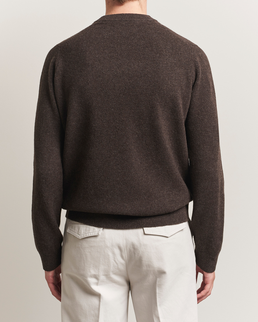 Herren | Pullover | Samsøe Samsøe | Isak Knitted Crew Neck Turkish Coffee