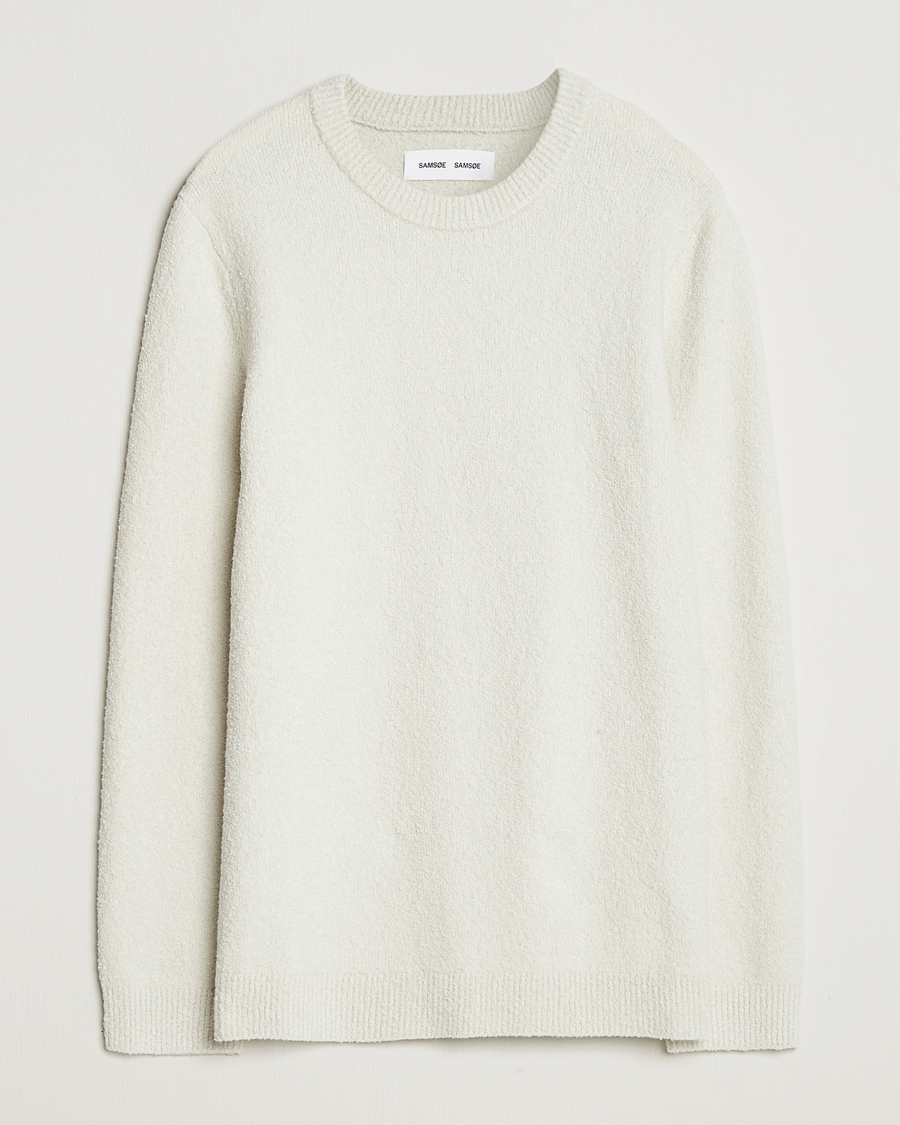 Herren | Pullover | Samsøe Samsøe | Nino Knitted Sweater Silver Birch