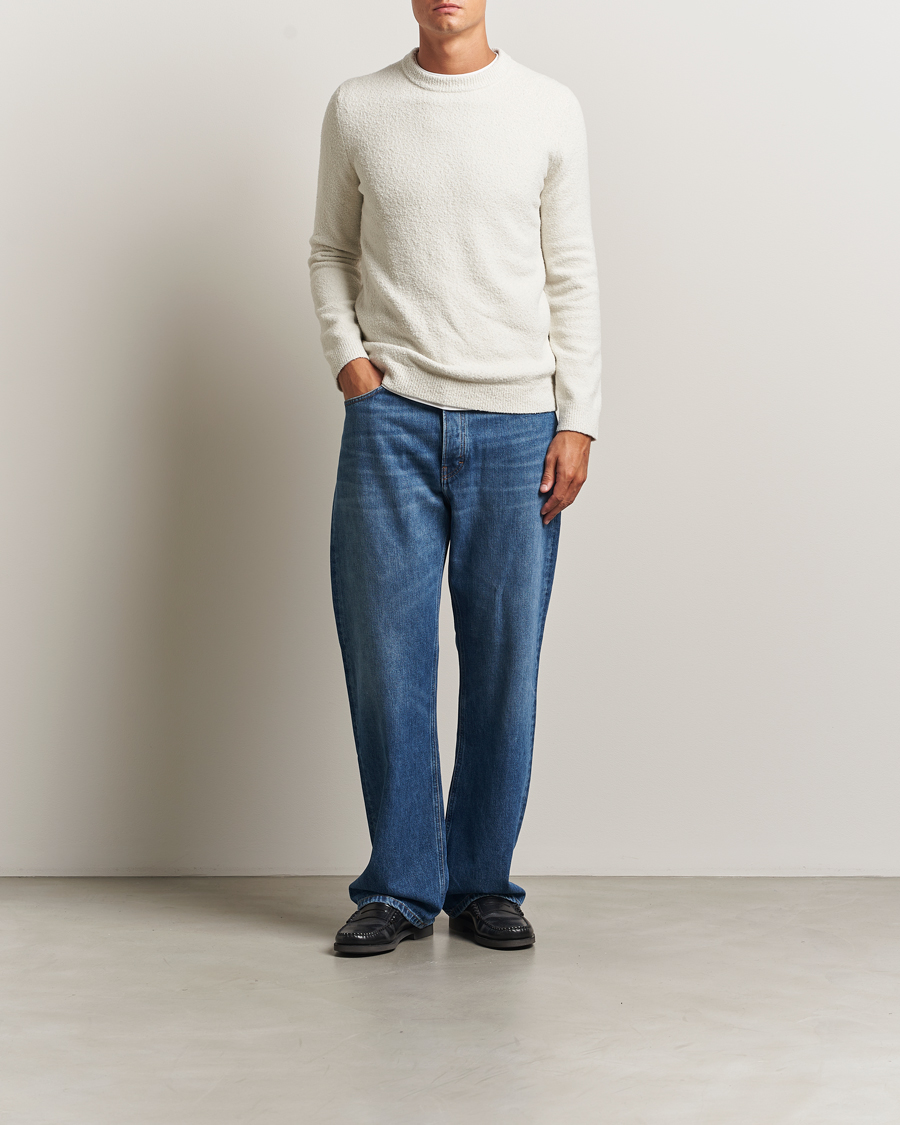 Herren | Pullover | Samsøe Samsøe | Nino Knitted Sweater Silver Birch