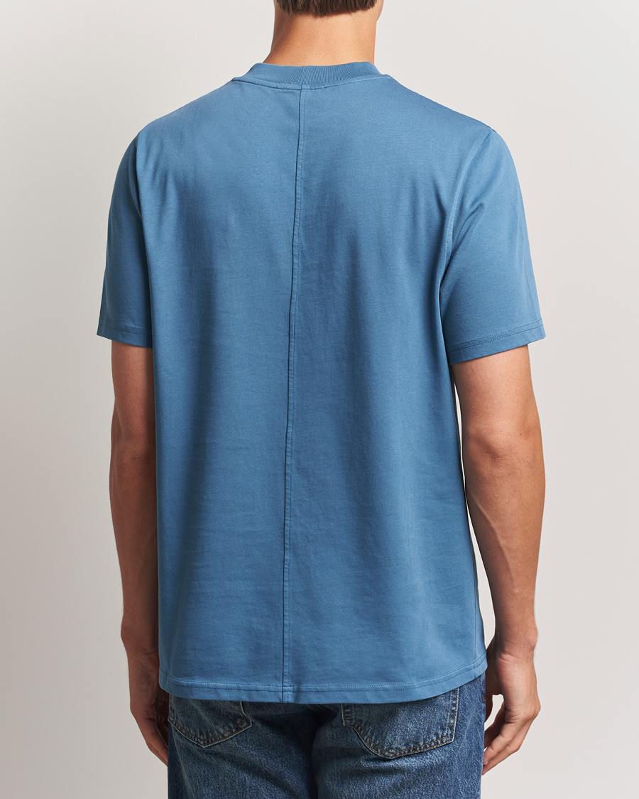 Herren | T-Shirts | Samsøe Samsøe | Norsbro Crew Neck T-Shirt Stellar Blue