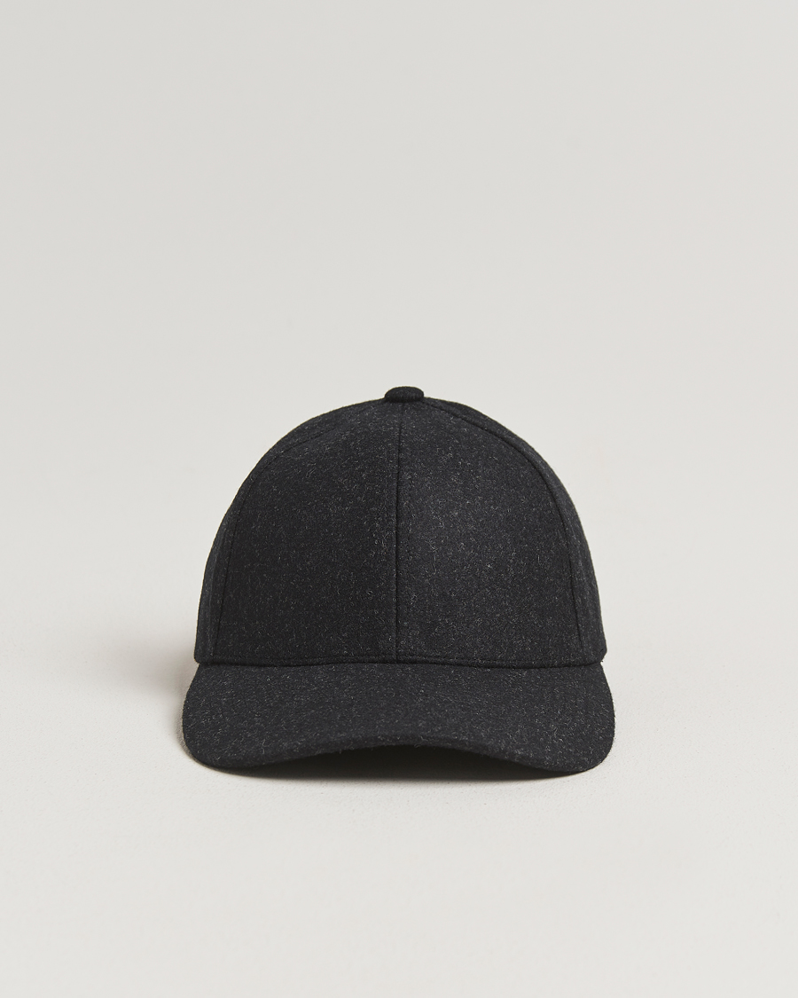Herren | Hüte & Mützen | Varsity Headwear | Flannel Baseball Cap Jade Black