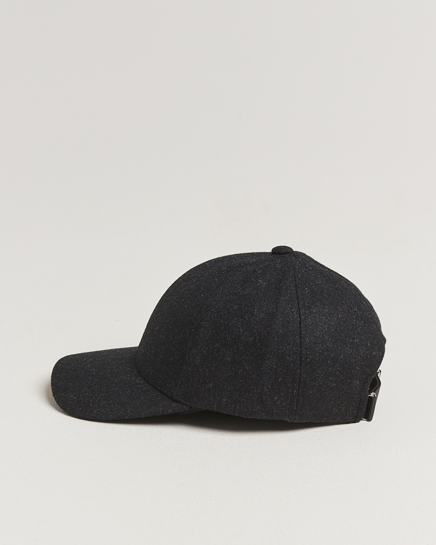 Herren | Hüte & Mützen | Varsity Headwear | Flannel Baseball Cap Jade Black