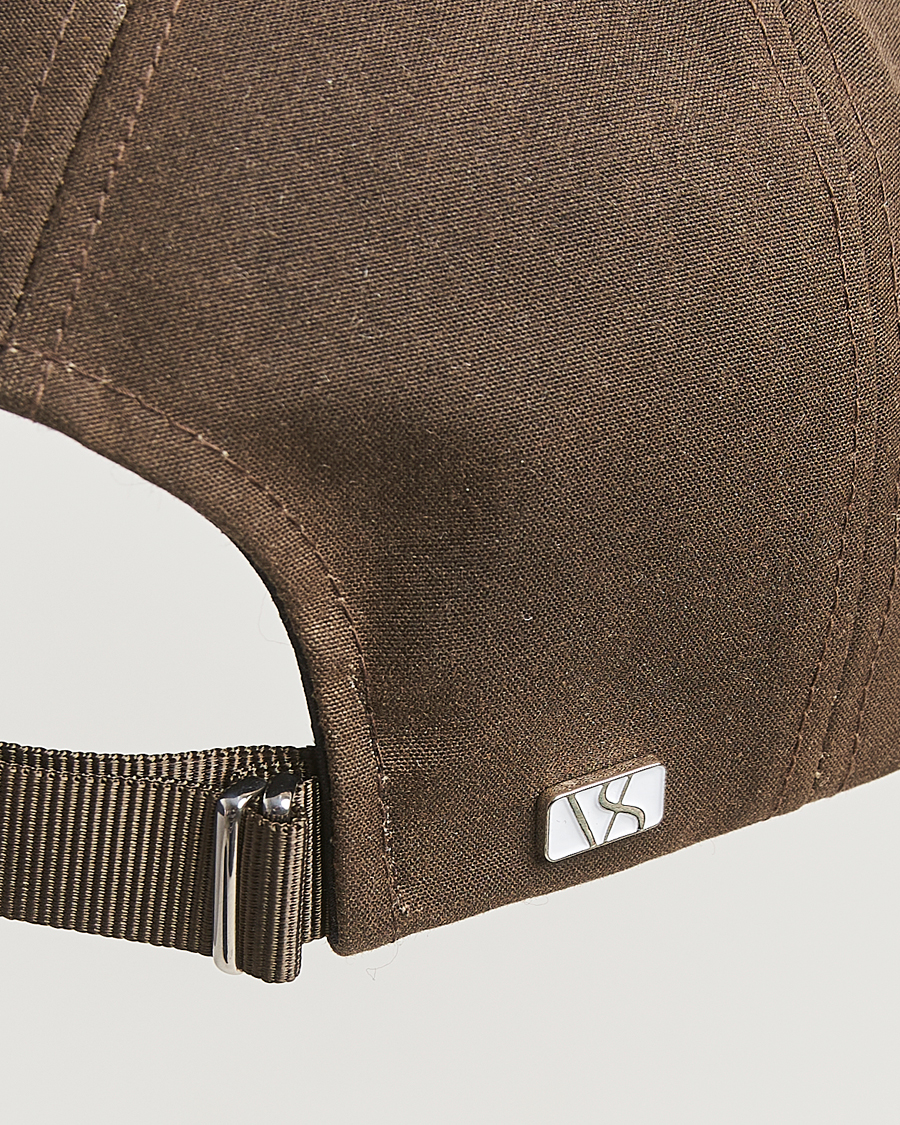 Herren | Hüte & Mützen | Varsity Headwear | Oilskin Baseball Cap Chestnut Brown