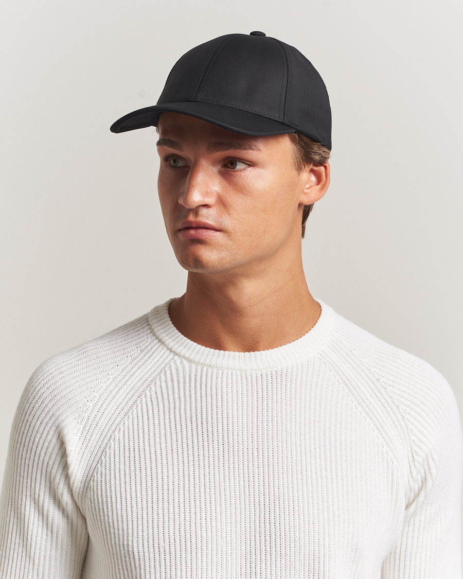 Herren | Hüte & Mützen | Varsity Headwear | Wool Tech Baseball Cap Black