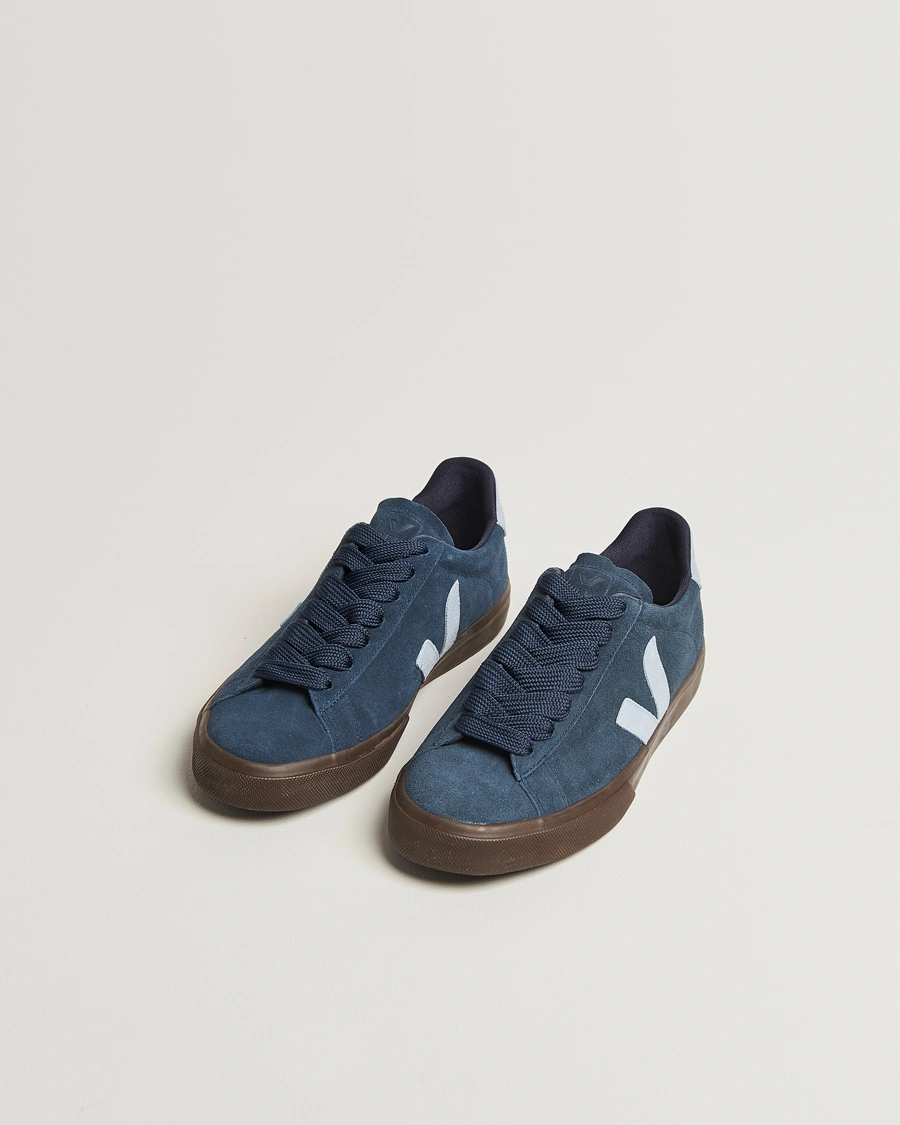 Herren | Sneaker | Veja | Campo Suede Sneaker Nautico/Steel